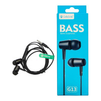 Наушники с микрофоном Celebrat G13 Bass Stereo Earphones 