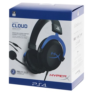 Наушники-гарнитура HyperX Cloud PS4 (HX-HSCLS-BL/EM) Black-1