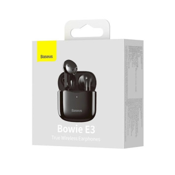 Simsiz qulaqlıqlar Baseus Bowie E3 Black
