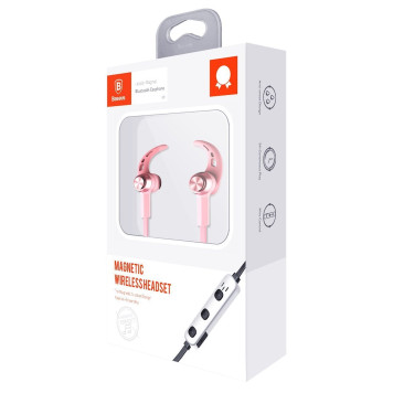 Simsiz qulaqlıqlar Baseus B11 Licolor Magnet Pink