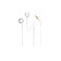 Simsiz qulaqlıqlar JBL Tune 205BT Chrome (JBLT205CRM)