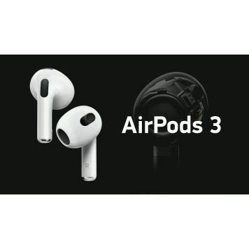 Simsiz qulaqlıq Apple AirPods 3 White MME73RU/A-1