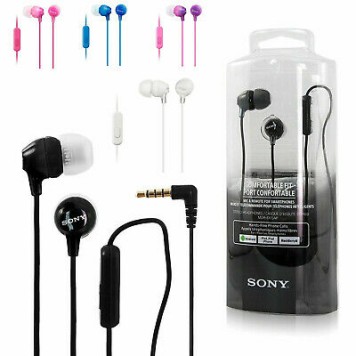 Qulaqliq Sony Mdr-Ex15Ap İn-Ear-White