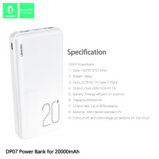 Denmen DP07 Power Bank 20000mAH