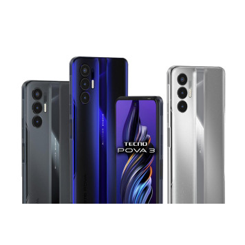 Смартфон Tecno Pova 3 6GB 128GB Electric Blue-1
