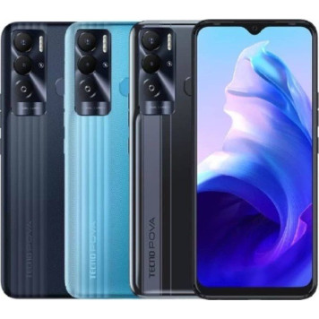 Smartfon Tecno POVA NEO 4+64GB LE6 Obsidian Black-1