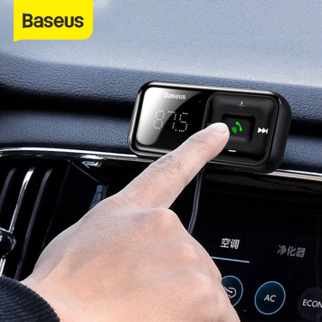 Baseus USB Avtomobil enerji ötürücüsü FM Transmitter Bluetooth Modulyator -1