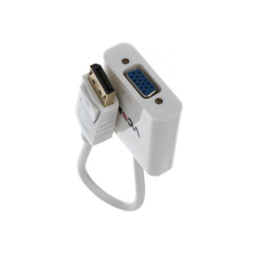 Adapter kabeli VCOM DisplayPort M - VGA F 0.15м CG603