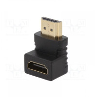 Adapter HDMI-M/HDMI-F 90° VCOM CA-320
