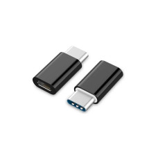 Переходник Xiaomi MicroUSB to Type-C Black