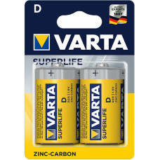 Батарейка Varta Superlife D BLI, 2 шт 