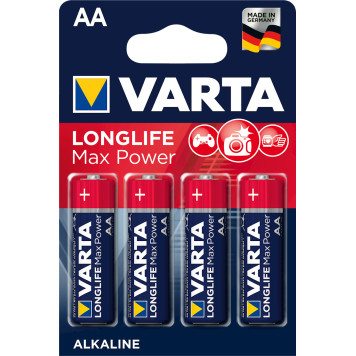 Батарейка Varta Longlife Max Power AA BLI, 4 əd