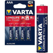 Varta Longlife Max Power AAA4 Battery 