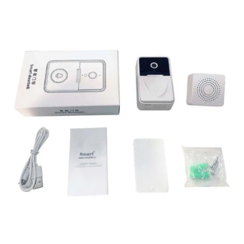 Kameralı video domofonlu ağıllı qapı zəngi Ağıllı mini Qapı zəngini-2