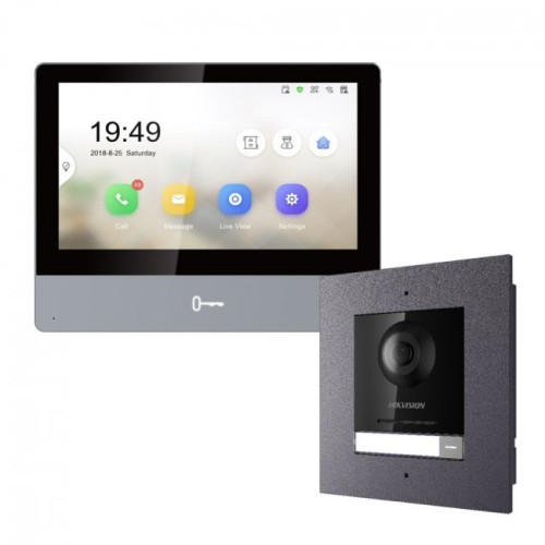 Hikvision DS-KH8350-WTE1 + DS-KD8003-IME1/Flush