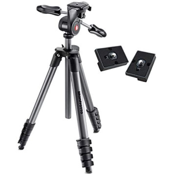 Kataloq Ştativ Manfrotto COMPACT ADVANCED 3-WAY BLACK (MKCOMPACTADV-BK)-1
