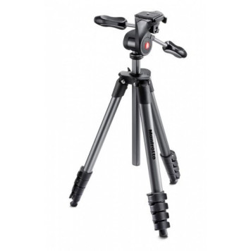 Kataloq Ştativ Manfrotto COMPACT ADVANCED 3-WAY BLACK (MKCOMPACTADV-BK)
