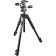 Ştativ Manfrotto 055 ALU 3-S KIT 3W HEAD Qara