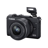 Canon DSLR EOS M200 BK M15-45 S 