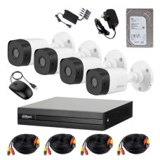 Dahua 4x Camera Kit 