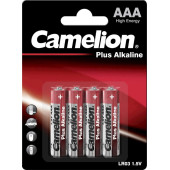 Batareya Camelion Plus Alkaline AAA LR03 1.5V, 4 ədəd
