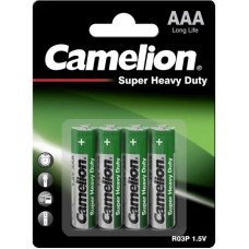 Аккумулятор Camelion Super Heavy Duty R03 Micro AAA, 4 шт 