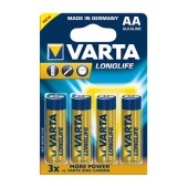 Batareya Varta Longlife Extra LR06 AA, 4 əd Batareya Varta Longlife Extra LR06 AA, 4 əd