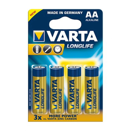 Batareya Varta Longlife Extra LR06 AA, 4 əd