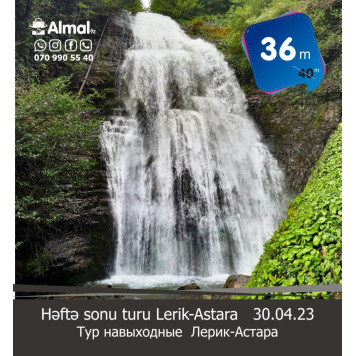 Həftə sonu turu Lerik-Astara
